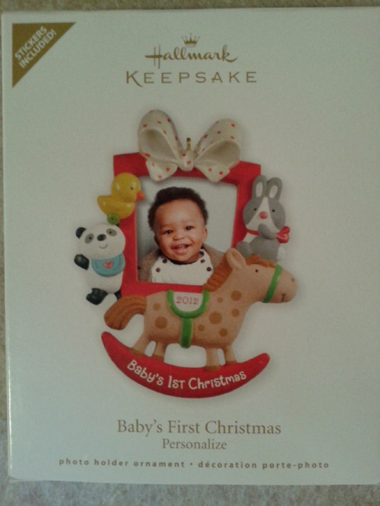 Baby's First Christmas Ornament 2012